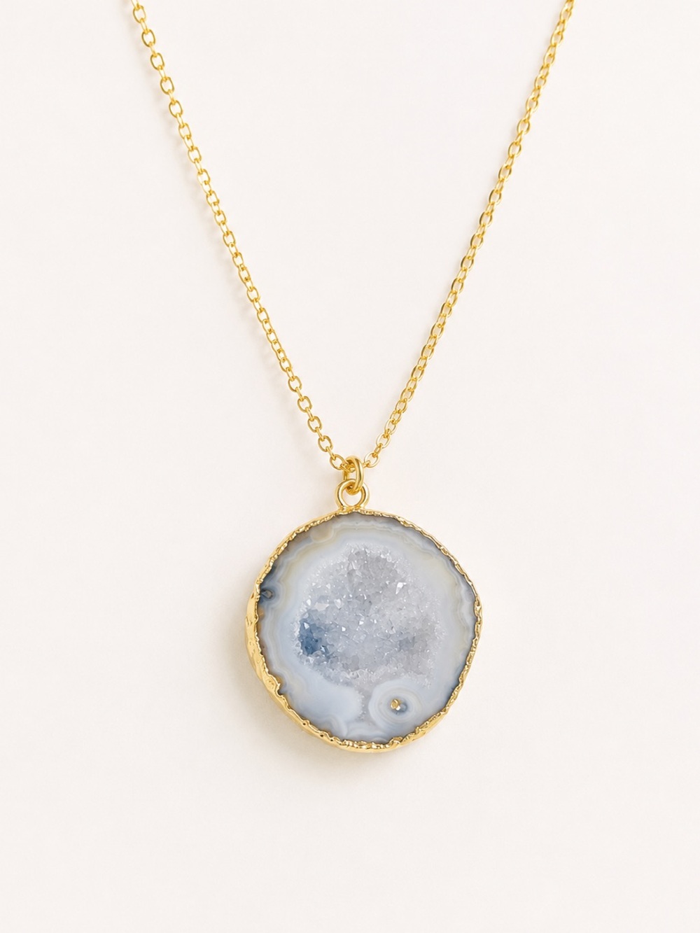 Geode Druzy Necklace